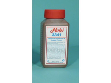 Heki  Beflockungsleim braun, 200 ml