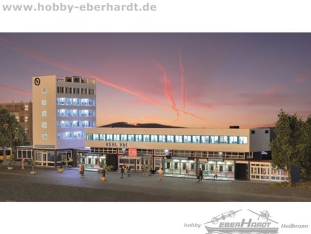 Kibri H0 Bahnhof Kehl inkl. Etageninnenbeleuchtung