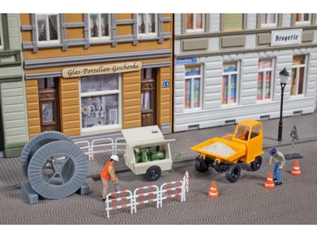 Auhagen H0 Dumper mit Kompressoranh.
