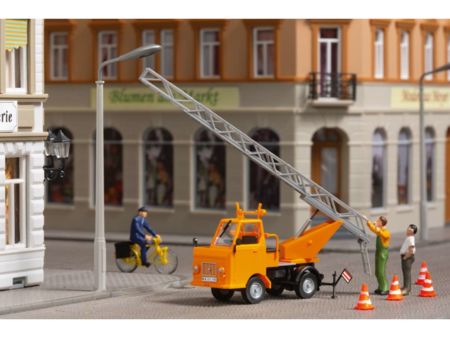 Auhagen H0 Multicar M22 m. Drehleiter