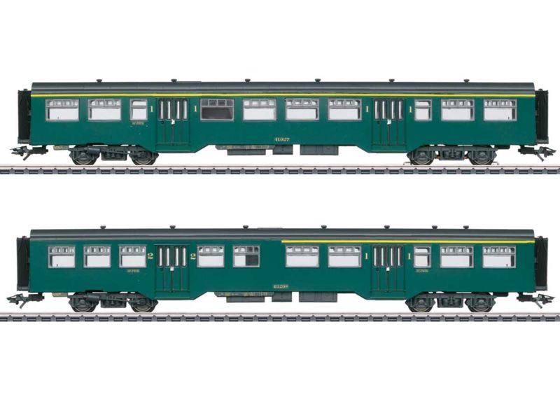 Märklin HO Personenwagen-Set M2 SNCB