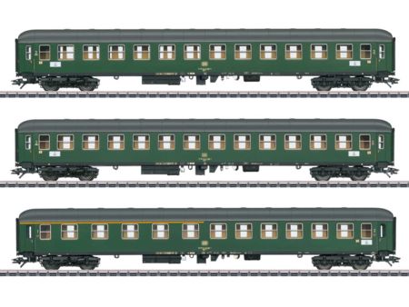 Märklin HO Wagen-Set zum Postwagen DB