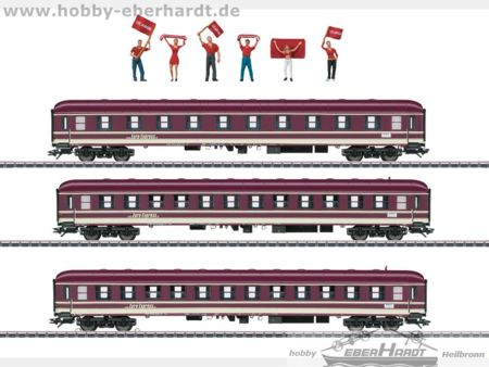 Märklin  HO  Fanzug-Wagenset Euro Express