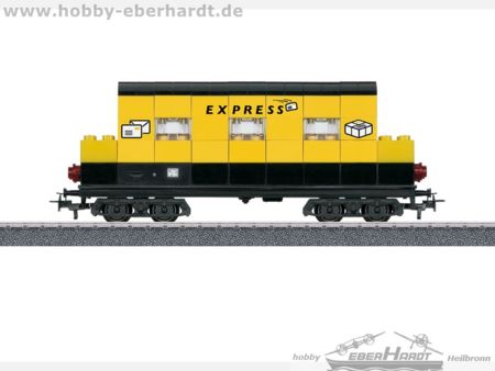 Märklin  HO  Bausteinwagen mit Lichtbauste