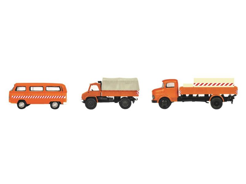 Schuco MHI 3er Set Kommunalfahrzeuge 1:87