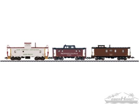 Märklin  HO  Caboose-Set US
