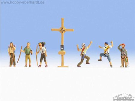 NOCH TT Bergwanderer m.Gipfelkreuz