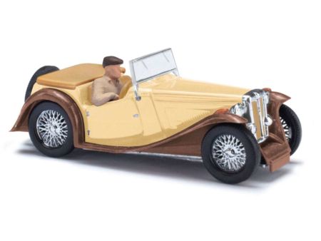 Busch MG Midget TC mit Fahrer