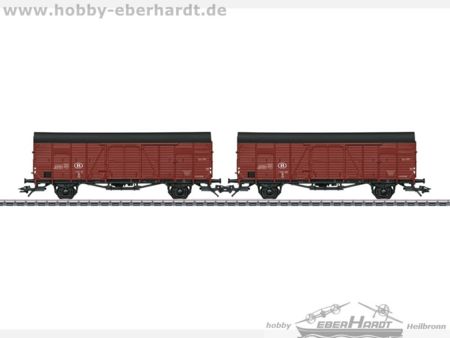 Märklin  HO  Ged.Güterwagen SNCB