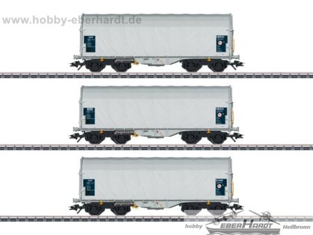 Märklin  HO  Schiebeplanenwagen-Set SE