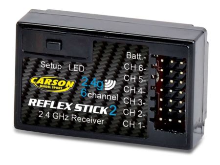 Carson Empfänger REFLEX Stick II 6 Kanal 2.4G