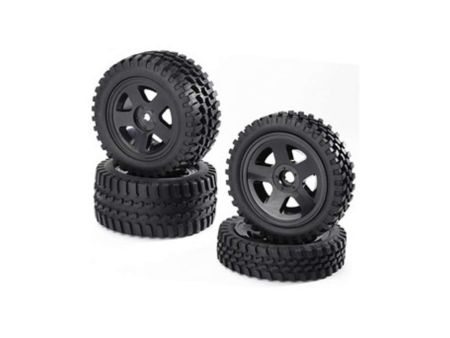 Carson 1:10 Räder (4) All Terrain 2WD schw.