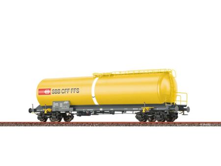 BRAWA  H0 Neubaukesselwagen 4-achsig Zas SBB VI