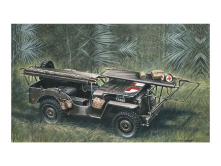 Italieri 1:35 1/4 Ton 4x4 US Krankenwagen