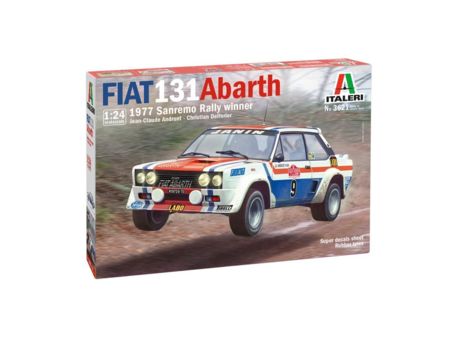 Italieri 1:24 Fiat 131 Abarth'77 SanRemo RallyWin