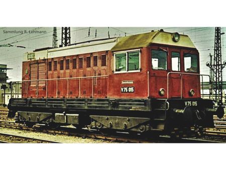 Piko HO Diesellok BR V 75 DR III, inkl. Piko HO Decoder
