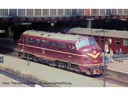 PIKO  HO Diesellok/Sound My DSB  III + PluX22 Dec.