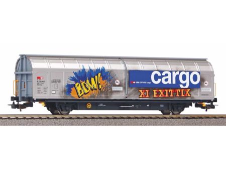 Piko Großraumschiebewandwagen Hbbillnss SBB mit Graffiti VI