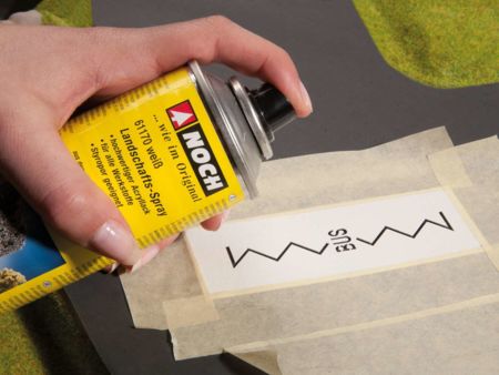 NOCH H0/N Straßenmarkierung Set