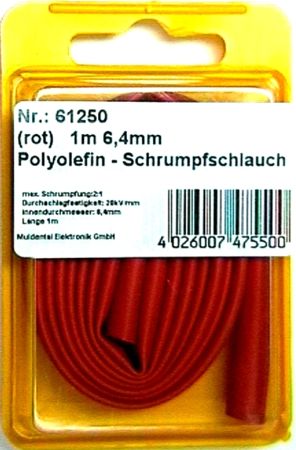 Schrumpfschlauch 6,4 mm 