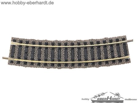 Fleischmann GLEIS GEB. R2, 18°  VP 10
