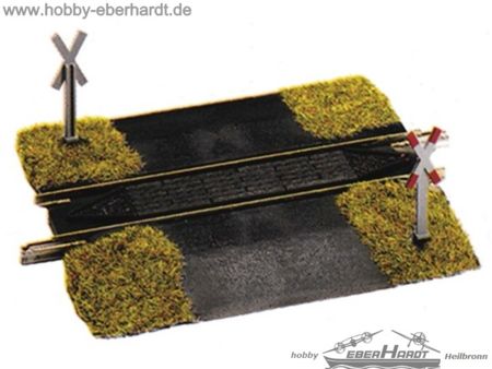 Fleischmann BAHNUEBERGANG UNBESCHR.       