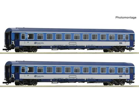 Roco HO 2-tlg. Set: Eurofima-Wagen, CD