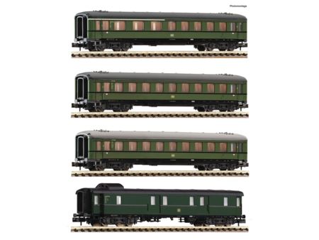 Fleischmann N 4-tlg. Set: Schnellzug, DB   DC analog