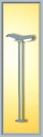 Viessmann N Straßenleuchte modern, doppelt, 2 LEDs weiß
