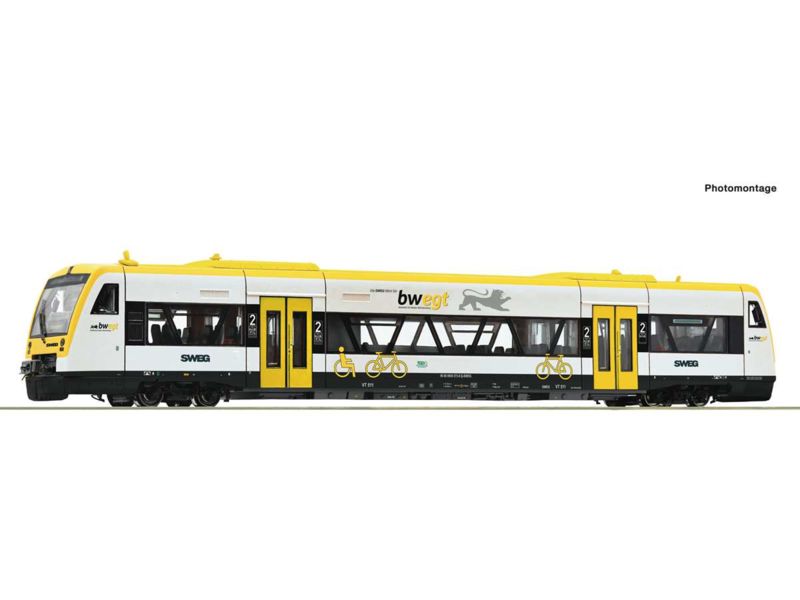 Roco HO  Dieseltriebwagen BR 650, SWEG