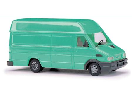 Busch HO Iveco Kastenwagen, Türkisgrün