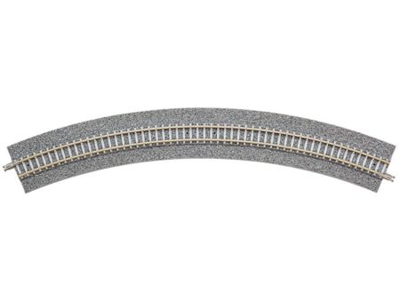 TOMYTEC 4 Gleise, gebogen, mit breiter Schotterbet., 45°, r 