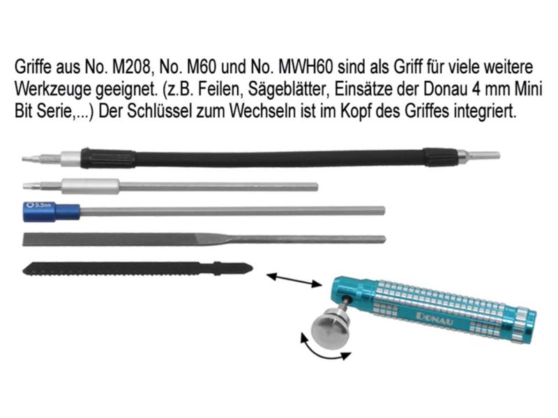 MWH60 - Profiline Aluminium Werkzeughalter