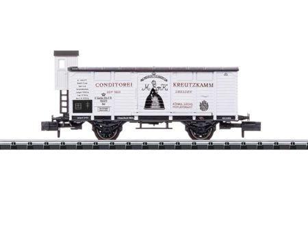 Minitrix Gedeckter Güterwagen K.Sächs.Sts.E