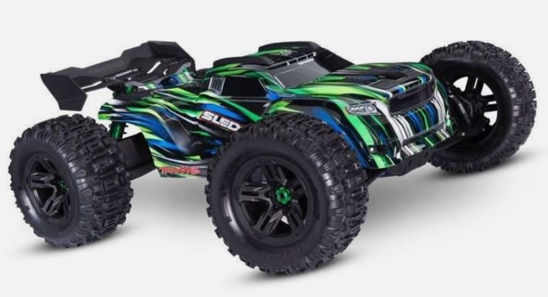 TRAXXAS SLEDGE 4x4 belted grün 1/8 Monster-Truck RTR