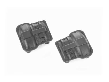 Differential-Abdeckung grau TRX-4M