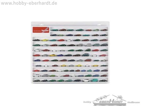 Herpa HO  Schaukasten PKW weiß