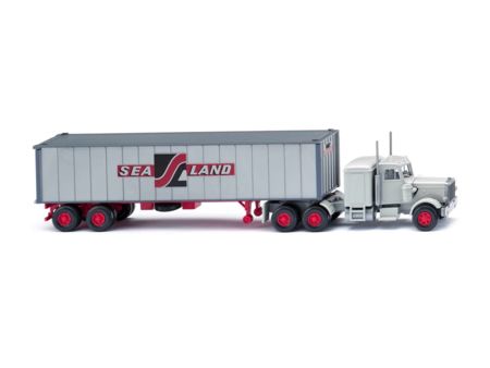 Wiking HO  Containersattelzug (Peterbilt) 