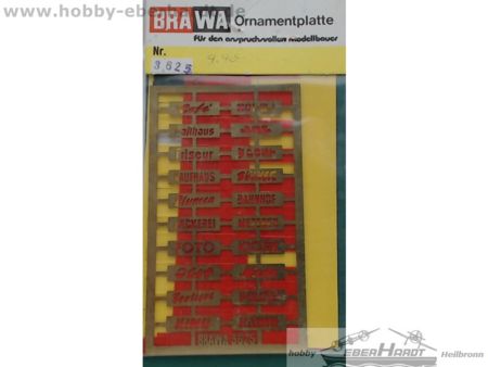 BRAWA 3625     Second hand