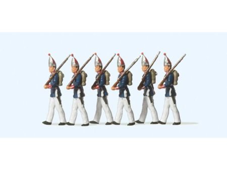 Preiser HO 1:87 1. Garderegiment zu Fuß. Pots