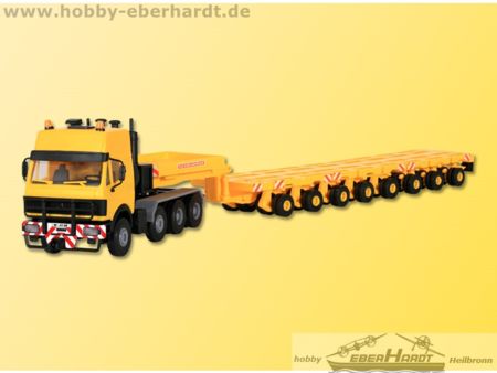 Kibri H0 MB SK mit SCHEUERLE Plattformtieflader