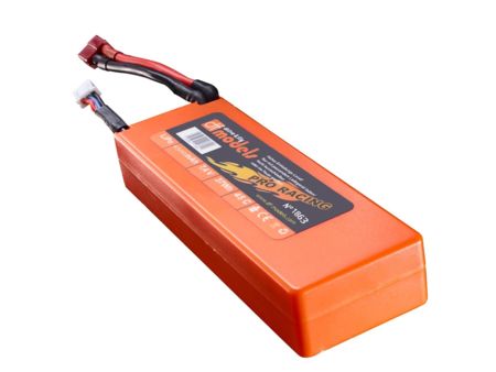 DF Mali Lipo Akku 2S - 7,4 Volt - 6500mAh, 45C - eckig