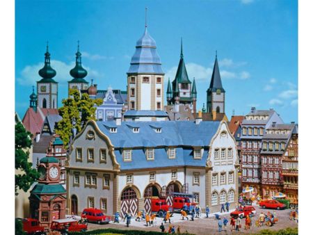 Faller H0 Rathaus mit Feuerwache