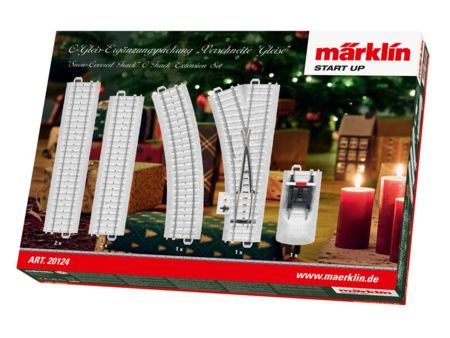 Märklin HO C-Erg.pack.verschneite Gleise