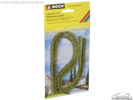 NOCH H0/TT/N Hecken, hellgrün