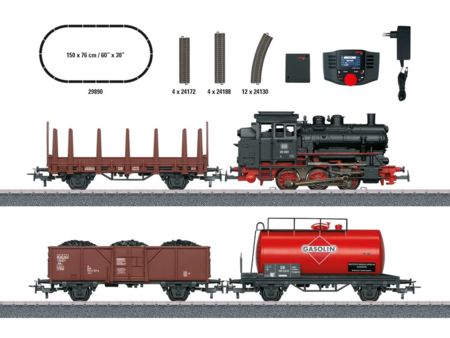 Märklin HO Digital-Startpackung Güterzug mit BR 89.0