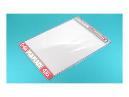 Tamiya Kst-Platte 0,4mm (4) klar 257x364mm