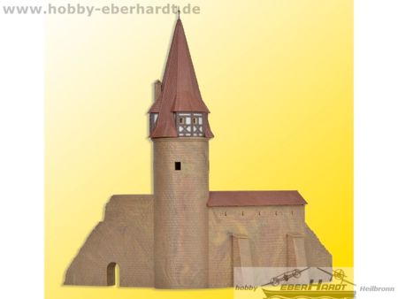 Kibri N Rundturm mit Mauer in Marktbreit
