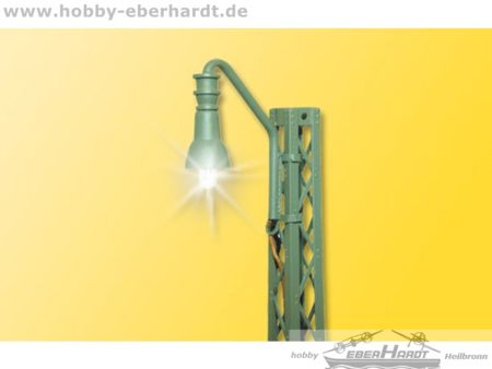 Viessmann H0 Aufsatzleuchte für Turmmasten, LED warmweiß