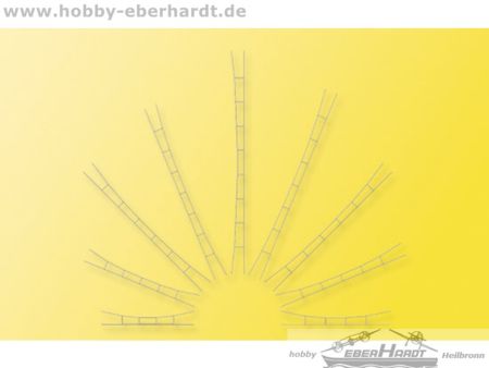 Viessmann TT Universal-Fahrdraht 261 – 290 mm, 5 Stück 